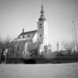 Kostel Nanebevzetí Panny Marie a radnice ve Vyškově